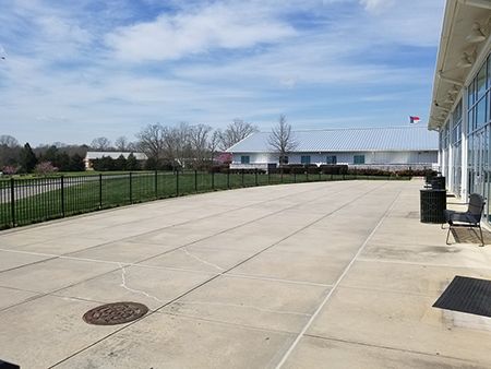 Agricultural & Conference Center Fenced Patio