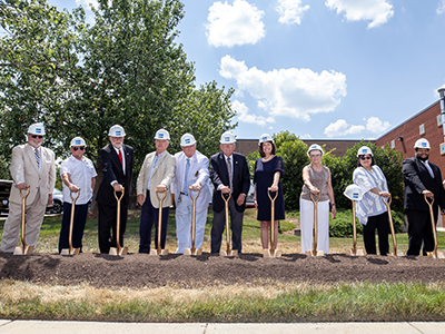 Board of Elections Groundbreaking - Group Photo