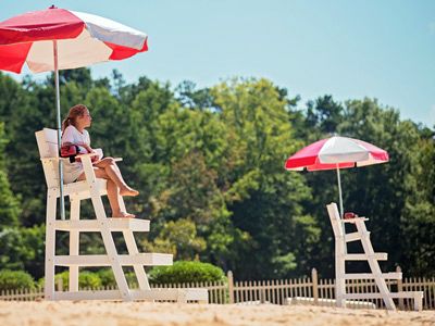 Lifeguard at Cane Creek Park