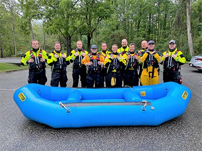 Swift Water Rescue Team